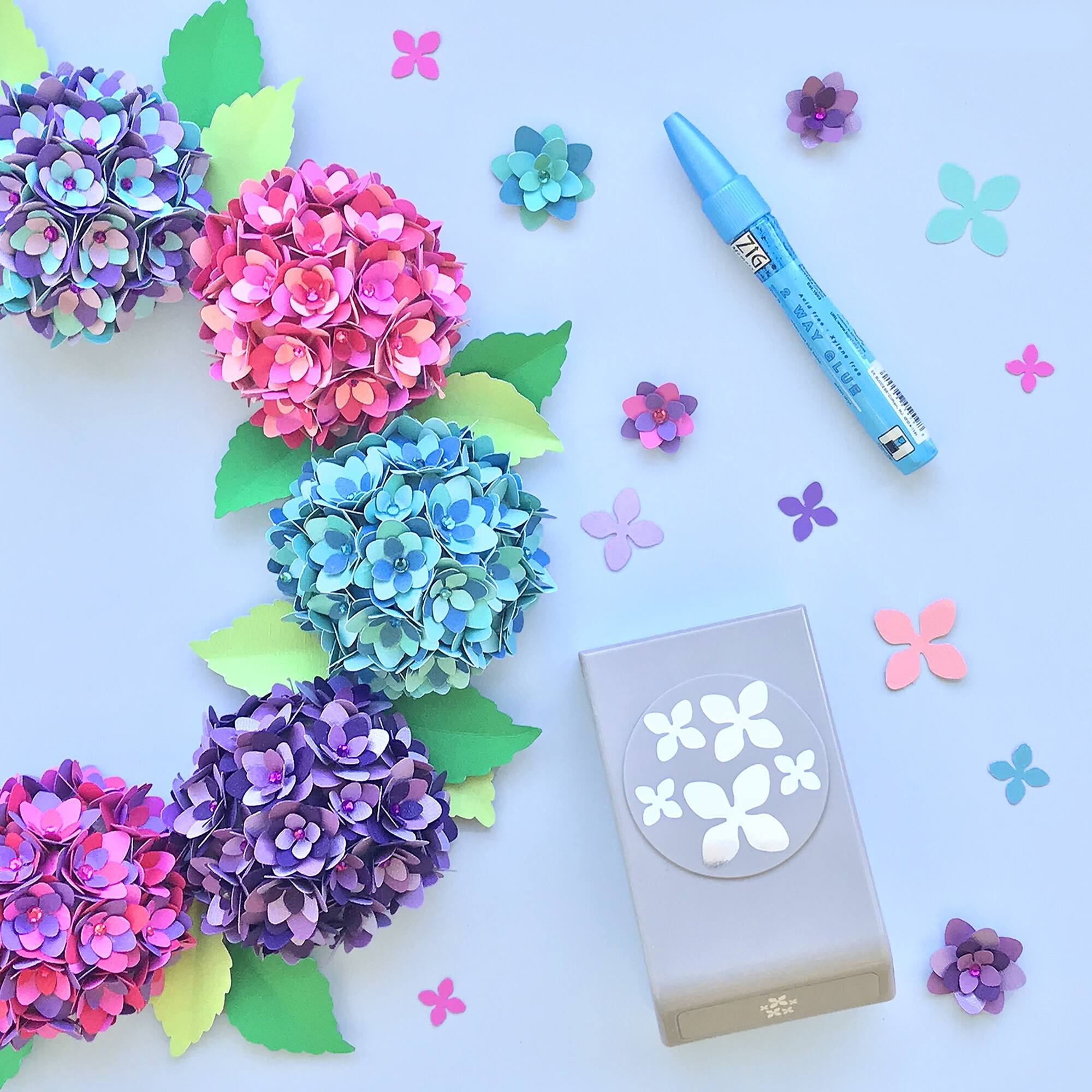 EK Tools™ Confetti Hydrangea Large Punch